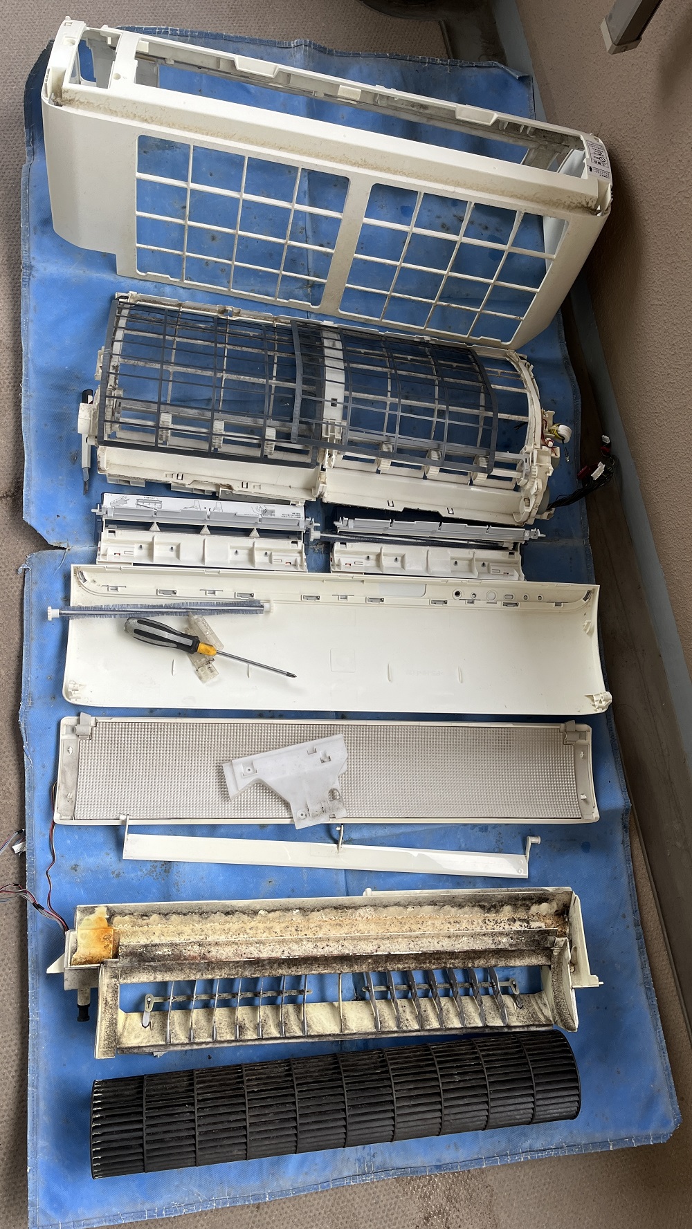 SHARP AY-C63SX-W エアコン本体　引取希望 シャープ プラズマクラスターエアコン AY-C63SX-W 取扱説明書